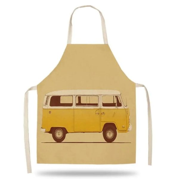 Fartuch Kuchenny Bus Retro - Fartuch Kuchenny Męski