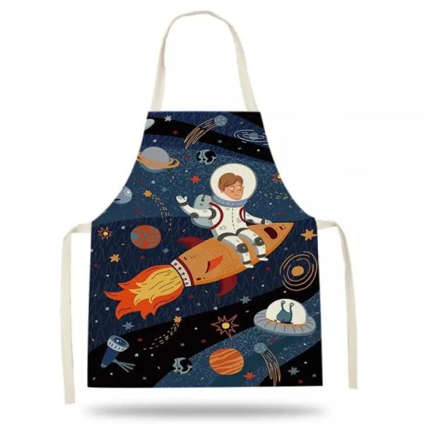 fartuch kuchenny dziecięcy astronauta - Fartuch Kuchenny dla Dzieci