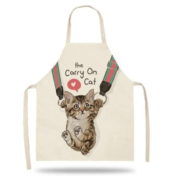 Fartuch kuchenny kot - Petit Chat - Fartuch Kuchenny Damski