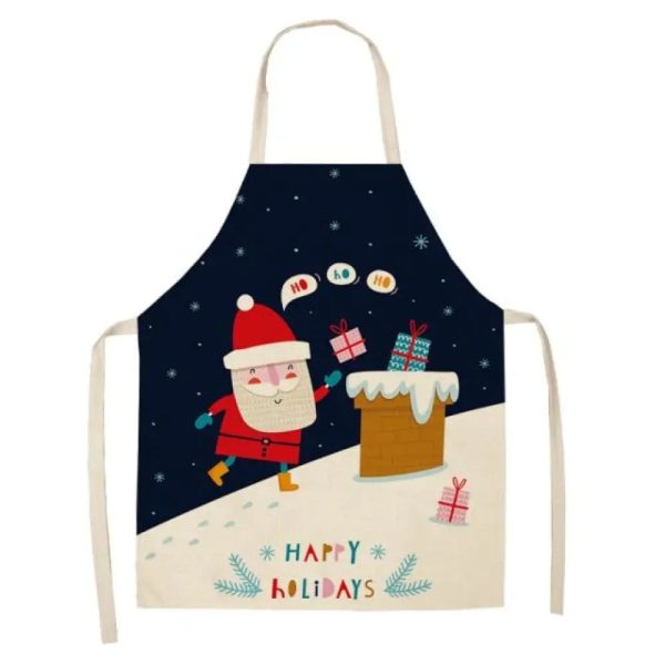 Fartuch Kuchenny Mały Mikołaj - 47x38cm - Fartuch Świąteczny