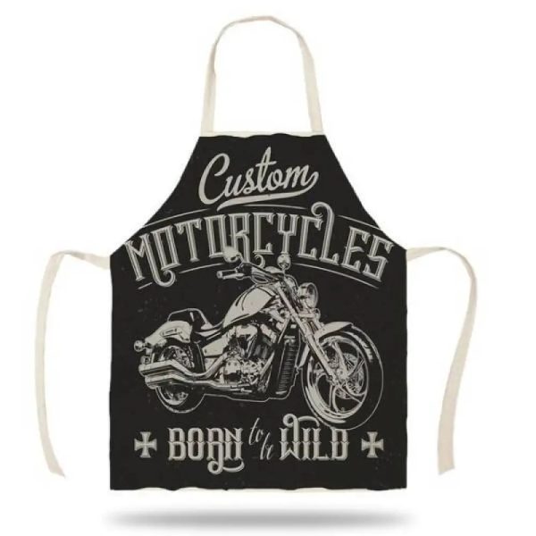 Fartuch Kuchenny Motocykl - Fartuch Kuchenny Męski