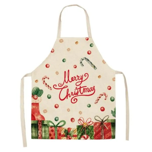 Fartuch Kuchenny Prezent Świąteczny - 47x38cm - Fartuch Świąteczny