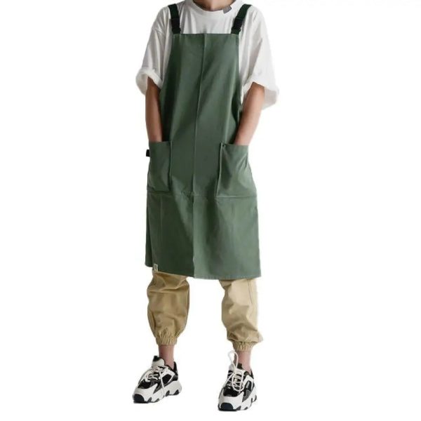 Fartuch Kuchenny Streetwear - Zielony - Fartuch Kuchenny Męski