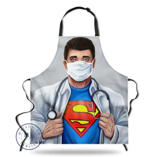 Fartuch Kuchenny Superman - Fartuch Kuchenny Męski