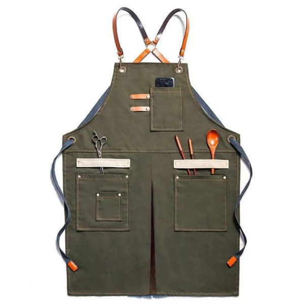 fartuch pizzaiolo - Khaki - Fartuch Roboczy
